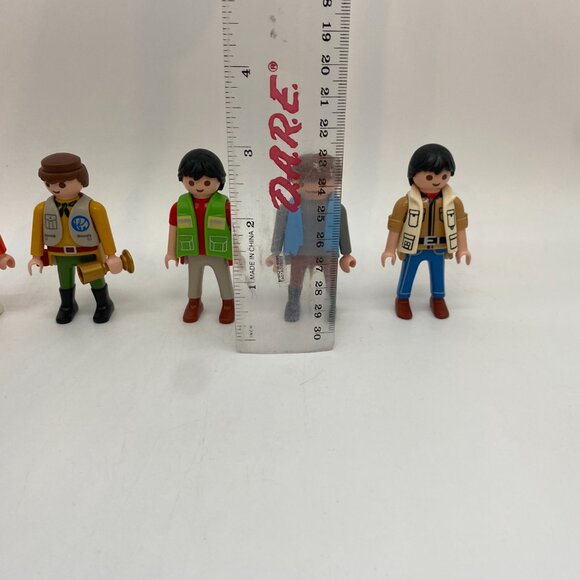 Geobra Playmobil Boys/Men Lot of 5 Figurines - Picture 5 of 5